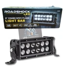 Roadshock Led 8" Combo Spot/ Flood Light Bar 64324 1440 Lumens Beam Distance. Fixed Price $75.00.
