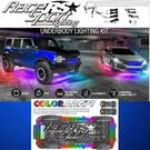 Race Sport Rsukit -aluminum Frame Solid Coloradapt Rgb Led Undercar W/remote. Fixed Price $189.95.