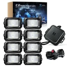 Mictuning Rgbw Led Rock Lights 8 Pods Bluetooth Underglow Underbody Neon. Fixed Price $119.59.
