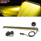 30" Slim Led Light Bar Single Row Spot Flood Offroad Driving Atv Suv Utv Amber. Fixed Price $90.14.