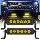 2X Slim 8" Led Light Bar Single Row Combo Pods Driving Fog Off Road 4WD Atv 12V. Fixed Price $45.99.