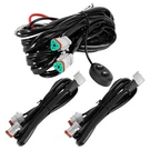 Wiring Harness Switch For Maxpeedingrods Rgb Led Light Bar 40A 4-WAY Dt 3.5INCH. Fixed Price $44.89.