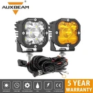Auxbeam 2X 3"INCH 180W Led Work Lights Yellow White Offroad Driving Fog Trucks. Fixed Price $127.49.