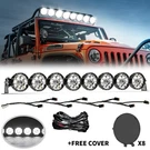 42" Round Linkable Spot Laser Led Light Bar Offroad Driving For Jeep Wrangler. Fixed Price $729.98.