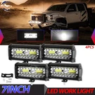 4PCS 7'' 4WD Led Work Light Bar Driving Spot Flood Beam Fog Lamp Suv Atv Truck. Fixed Price $27.99.
