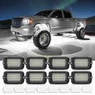 Mictuning Q1 Max White Rock Lights Pods Led Underglow For Car Boat IP68. Fixed Price $63.35.