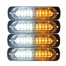 4PCS 10 Led Strobe Lights Emergency Flashing Warning Beacon White Amber 12V 24V. Fixed Price $18.99.