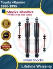 New Oe Front Shock W/sway Bar Links For 1986-1995 Toyota 4RUNNER 9YR Warranty. Fixed Price $103.98.