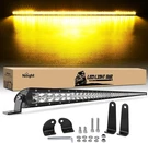 Nilight 51 Inch Amber Single Row Led Bar Super Slim 250W Combo Lights. Fixed Price $97.99.