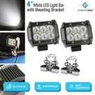Syneticusa Light Bar 4"LED White Fog Driving Offroad Atv+adjust Mounting Bracket. Fixed Price $62.99.