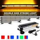 Led Emergency Strobe Rooftop Double Side Light Bar Traffic Advisor Flash Warning. Fixed Price $76.99.