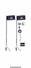 (2) 5150 Whips 187 2FT Led Light Bluetooth Rgb Flag Pair Polaris Can-am. Fixed Price $279.99.