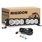 Rigidon 12 Inch 60W Single Row Led Light Bar With Wire Harness, White Spot Be.... Fixed Price $100.15.