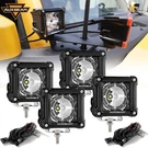 Auxbeam 4X 3" Inch Led Light Bar Work Fog Pods Ford Bronco 2021 2022+. Fixed Price $109.99.