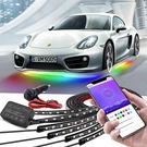 Car Underglow Lights, 6 Pcs Bluetooth Led Strip With Dream Color. Fixed Price $105.00.