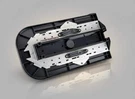 Whelen Justice - Black End Base With Dome Brackets P/n 84694. Fixed Price $90.00.