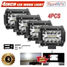 4PCS 4" Inch Led Work Light Bar Flood Pods Driving Offroad Fog Lamp Suv Atv Ute. Fixed Price $19.99.