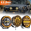 Colight 7/9INCH Spotlights 4X4 Offroad Driving Hi/low Beam Dual Color Drl. Fixed Price $238.13.