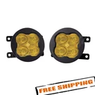 Diode Dynamics DD6981 Stage Sport Type Sae 3" Fog Beam Yellow Led Lights. Fixed Price $379.95.