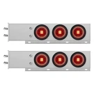Spring Loaded Rear Chrome Bar -red Led Abyss LIGHT-2 1/2 Inch Bolt. Fixed Price $318.99.