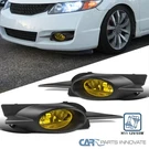 Fit 09-11 Civic 2DR Coupe Amber Fog Lights Driving Bumper LAMPS+SWITCH+H11 Bulbs. Fixed Price $45.95.