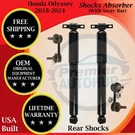 Monroe Oem Rear Shocks W/ Sway Bar For 2018-2024 Honda Odyssey Lifetime Warranty. Fixed Price $173.61.