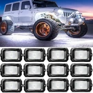 Mictuning 12PODS C2 Rgbw Led Underglow Rock Lights For Truck Suv/atv/utv. Fixed Price $152.99.