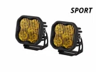 Diode Dynamics 3" Sae Yellow Sport Led Pod Pair Driving With Amber Backlight. Fixed Price $279.95.