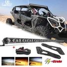 Fit Can-am Maverick X3 Ds Rs Max Strobe 50" Led Light Bar Upper Roof Brackets. Fixed Price $127.07.