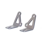 Motobilt A-pillar Light Mount Brackets For Jeep Cj / Yj-finish (raw Metal). Fixed Price $44.01.