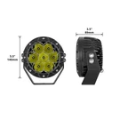 Spot Beam Cube Offroad Round Work Light Kit 1PC 5IN XK067005. Fixed Price $164.99.