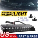 Led Car Emergency Warning Beacon Strobe Light Bar Windshield Dash Hazard 12V. Fixed Price $21.99.