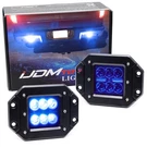 Blue Lens 3-IN Flush Mount 24W High Power Led Pod Lights For Jeep Truck Suv Atv. Fixed Price $43.69.