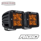 Rigid Industries 20252 D-series Led Light Spot With Amber Pro Lens Pair. Fixed Price $279.99.