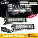 Colight 2PCS 7INCH Spot Flood Dual Row Led Bar Offroad Wiring Harness Kit. Fixed Price $38.83.