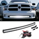 240W 42" Led Light Bar W/ Bumper Brackets, Wirings For 2009-18 Ram 1500 Express. Fixed Price $224.09.
