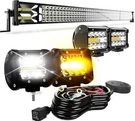 Flood/spot Combo Led Light Bar Kit: 52" & 4X4" Pods For Off-road. Fixed Price $137.99.