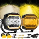 Auxbeam 5" Led Driving Lights Ditch Pods Amber White Drl Work Lamp Jeep Ford. Fixed Price $169.99.