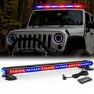 Wineco 38.5" Red Blue Roof Top Led Strobe Light Bar -double Side 80 Emerg.... Fixed Price $148.76.