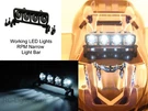 Rpm Light Bar Narrow With 4 Led's 80782, Recon G6 Rock Black. Fixed Price $24.95.