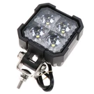 Tecniq New Oem Steelhead 4 Led Flood Lamp W/black Finish & Pigtail Wires,. Fixed Price $149.30.