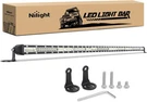 Nilight Slim Bar 50 Inch 130LED Single Row Spot Flood Combo Fog. Fixed Price $73.99.