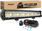 Nilight Inch 420W Led Bar Triple Row Flood Spot Combo 42000LM. Fixed Price $76.99.