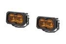 Diode Dynamics C2 2.0 Yellow Sport Led Pod (pair) Fog Optic W/amber Backlighting. Fixed Price $186.96.
