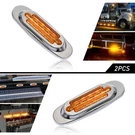 2X Amber Trailer 16-LED Clearance Truck Marker Side Turn Signal Ligh. Fixed Price $12.34.