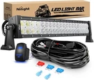 Nilight 22INCH 120W Spot Flood Combo Led Bar Off Road Driving Lights. Fixed Price $52.99.