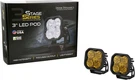 Diode Dynamics SS3 Sae Yellow Sport Led Pod (pair), Fog With Amber Backlight. Fixed Price $165.00.