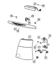 Genuine Mopar Light Bar Wiring 68002048AA. Fixed Price $16.31.
