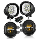Auxbeam 4" Led Pods Work Lights Spot Driving Fog Lamps+black Covers For Polaris. Fixed Price $89.99.