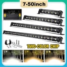 Single Row Strobe Led Light Bar 8/14/20/32/50INCH Spot Flood Offroad Suv Utv. Fixed Price $98.66.